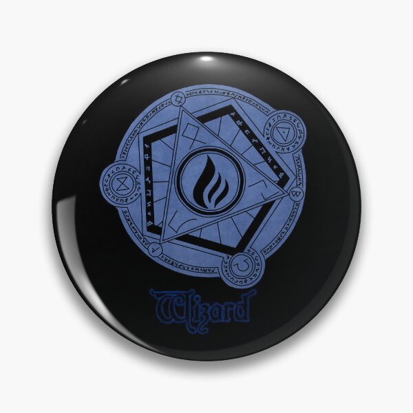 Item preview, Wizard Class Emblem designed and sold by Chaos Bound Designs.