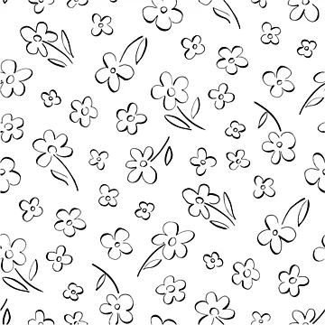 Artwork thumbnail, Repeating Flower Pattern by DankThreads