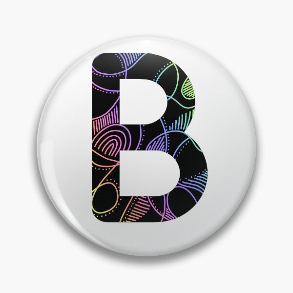 Item preview, RAINBOW LETTER B designed and sold by ulricateodoro.