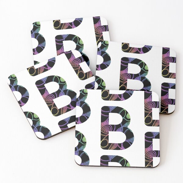 Item preview, RAINBOW LETTER B designed and sold by ulricateodoro.