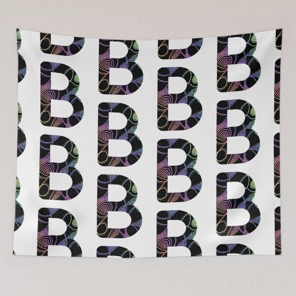 Item preview, RAINBOW LETTER B designed and sold by ulricateodoro.