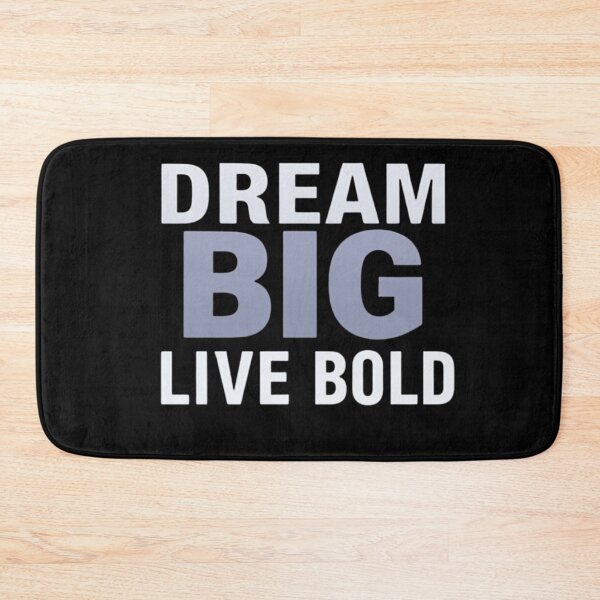 Item preview, Dream Big Live Bold T-Shirt | Motivational Design designed and sold by ZENTIO.