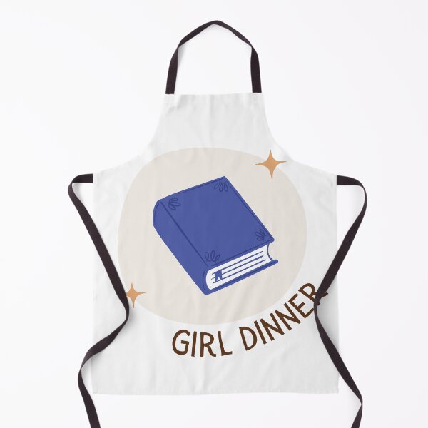 Item preview, GIRL DINNER BOOK BLUE designed and sold by ebzil studio.