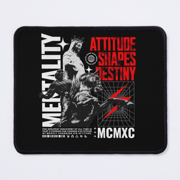 Item preview, Attitude and Mentality designed and sold by Not Hugo.