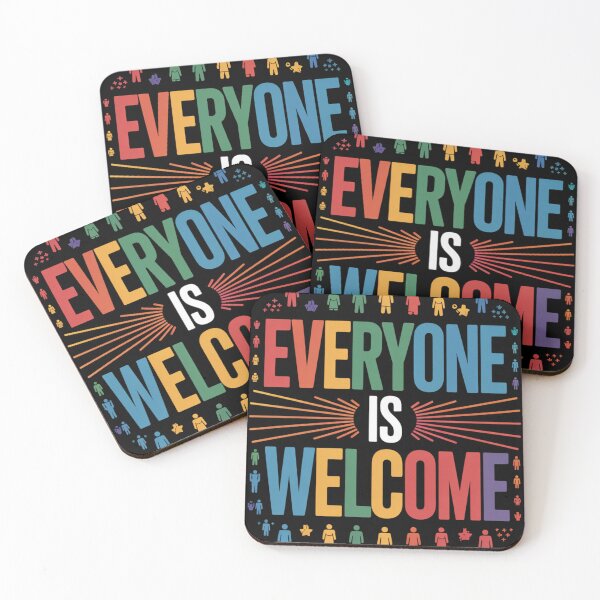 Item preview, Everyone Is Welcome: Vibrant Inclusivity Design designed and sold by Snap Sell Studio HQ.