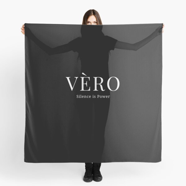 Vista previa del artículo con la obra «VÈRO – El silencio es poder | Edición Premium Negra», diseñado y vendido por VEROofficial.