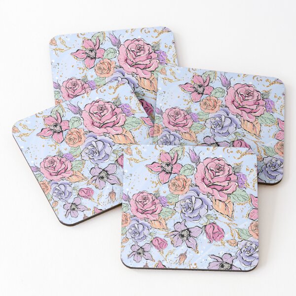 Item preview, Colorful Roses Floral Pattern designed and sold by KaramfilaS.