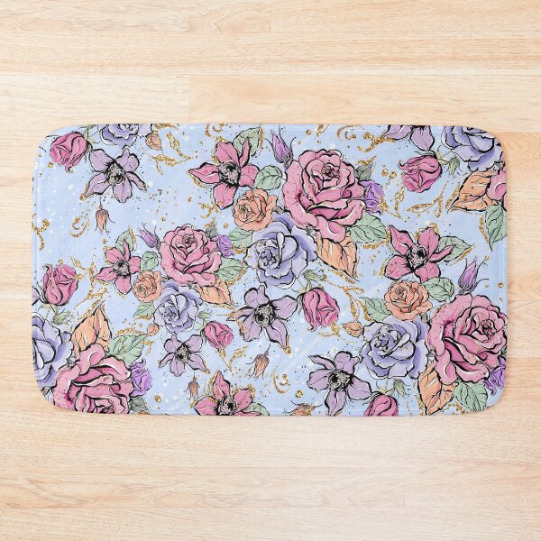 Item preview, Colorful Roses Floral Pattern designed and sold by KaramfilaS.