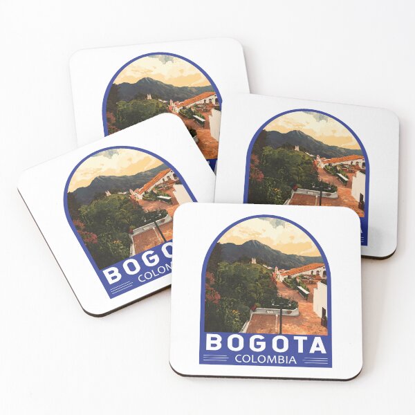Item preview, Bogota Colombia Travel Art Emblem designed and sold by KrisSidDesigns.