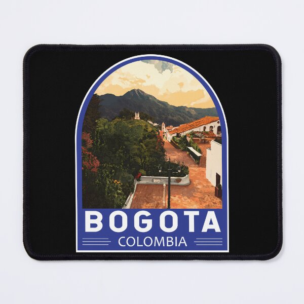 Item preview, Bogota Colombia Travel Art Emblem designed and sold by KrisSidDesigns.