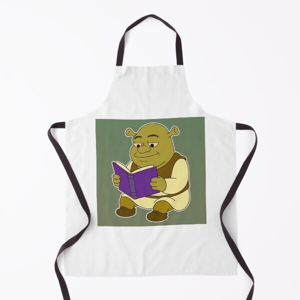 Item preview, Shrek reading a fairy tale, movie designed and sold by DibujandoPorfa.