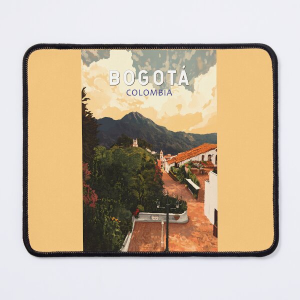 Item preview, Bogota Colombia Illustration Travel Art Vintage designed and sold by KrisSidDesigns.