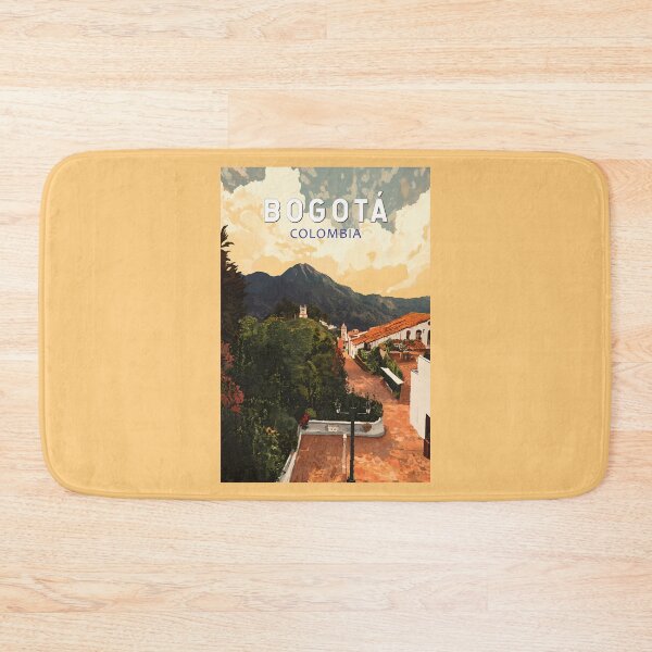 Item preview, Bogota Colombia Illustration Travel Art Vintage designed and sold by KrisSidDesigns.