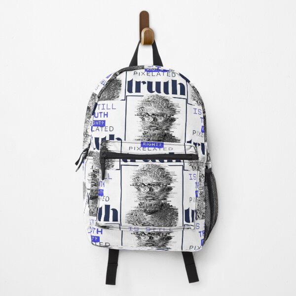 Item preview, Pixelated Truth Is Still Truth Right Pixel Glitch Philosophy designed and sold by SplashTastic.