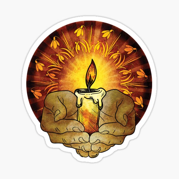 Eternal Flame Sticker