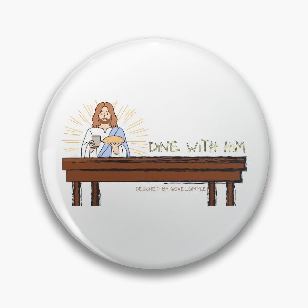 Item preview, Dine With Him designed and sold by SAESimple.