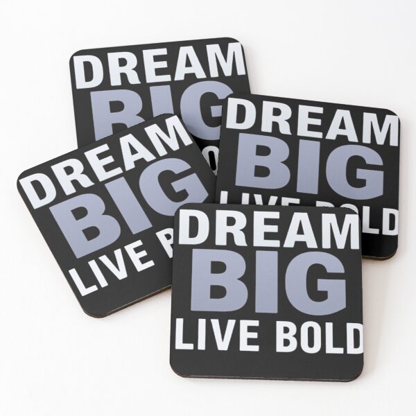 Item preview, Dream Big Live Bold T-Shirt | Motivational Design designed and sold by ZENTIO.