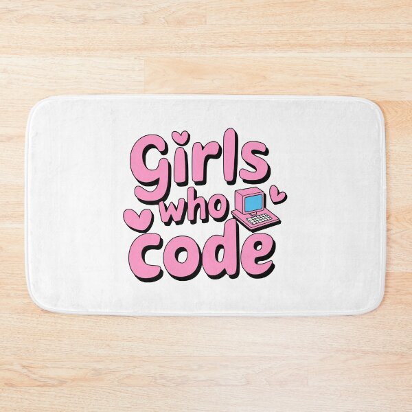 Item preview, Girls Who Code! Pink Girlie designed and sold by PMCreative.