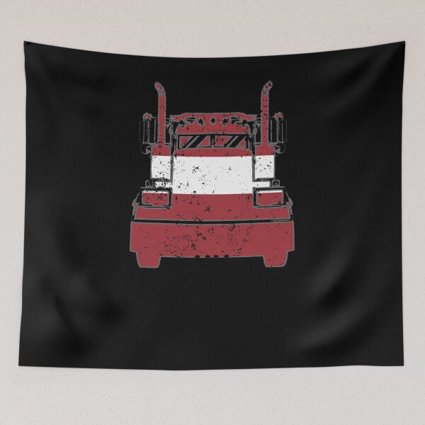Item preview, Latvian Trucker Shirt Latvia Flag Long Haul Trucker designed and sold by shoppzee.