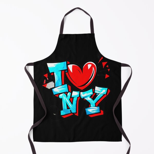 Item preview, I Love NY Airbrush Graffiti Design designed and sold by SteezeeStore.
