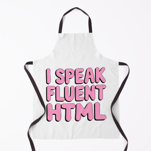 Item preview, I Speak Fluent HTML! Pink Coding Girlie designed and sold by PMCreative.