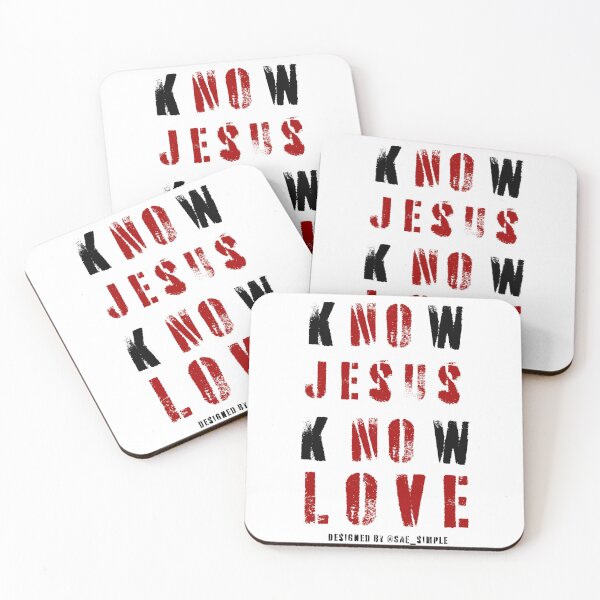 Item preview, Know Jesus, Know Love designed and sold by SAESimple.