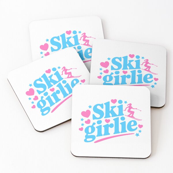 Item preview, Ski Girlie Pink And Blue Girly designed and sold by PMCreative.