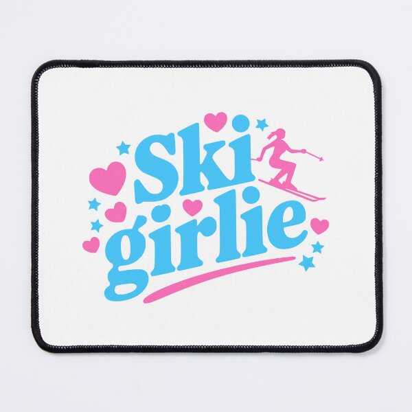 Item preview, Ski Girlie Pink And Blue Girly designed and sold by PMCreative.
