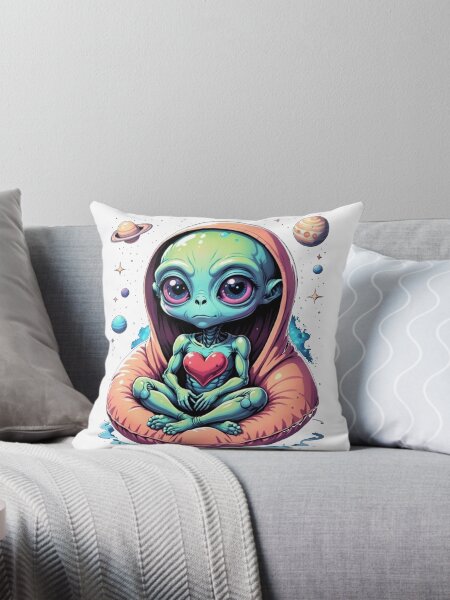 Item preview, Emotional Support Alien designed and sold by TT Comics.