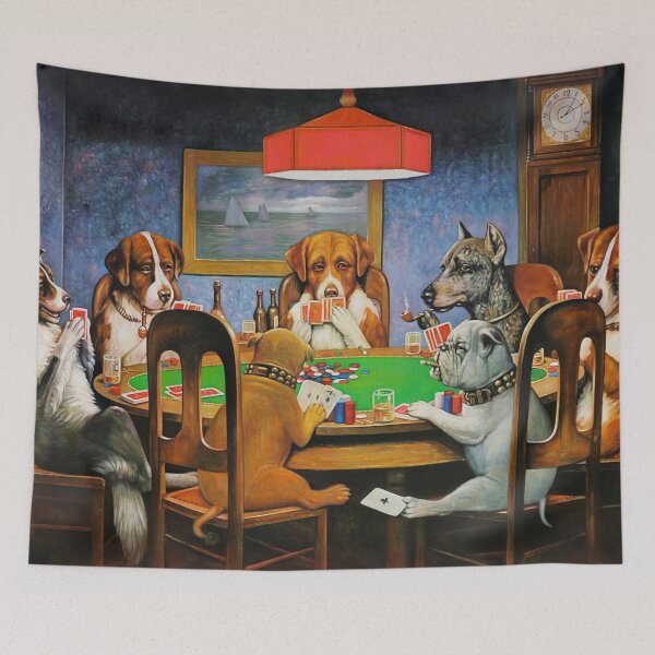 Item preview, Dogs Playing Poker Cassius M Coolidge - A Friend In Need designed and sold by Onodera.