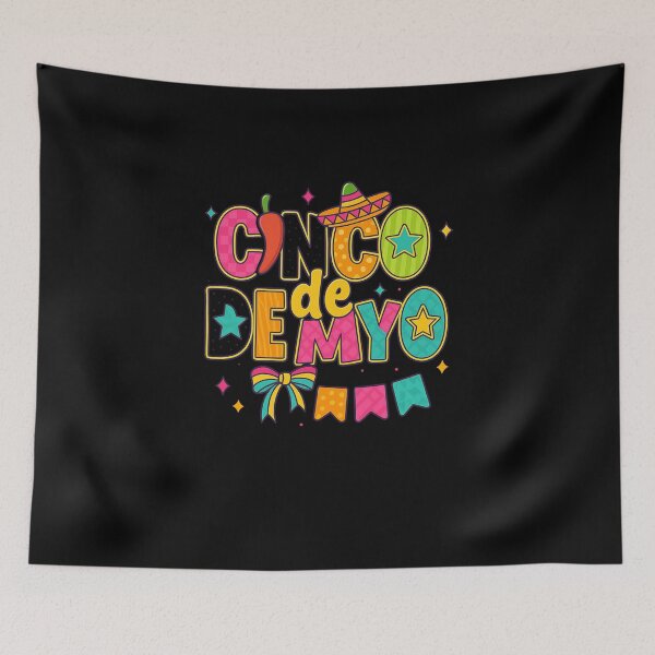 Item preview, Let_s Fiesta Cinco De Mayo Mexican Guitar Cactus Sombrero designed and sold by MOHITSALVI.