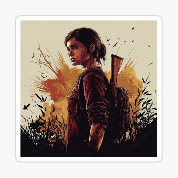 Aperçu de l'œuvre Symbole de luciole de The Last of Us avec une texture vieillie sous le mot gras « LIARS », design beige sur fond noir, ambiance grunge rebelle. créée et vendue par MystiS.