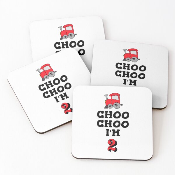 Item preview, Happy 2nd BirthdayTurning 2 Choo Choo Train designed and sold by Sartoris Art.