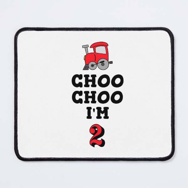 Item preview, Happy 2nd BirthdayTurning 2 Choo Choo Train designed and sold by Sartoris Art.