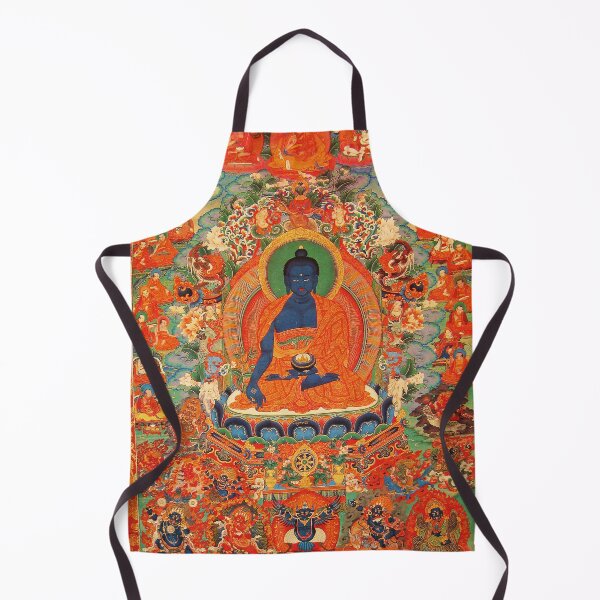 Item preview, Mandala 236 Medicine Buddha 1700s designed and sold by GuyBlank.