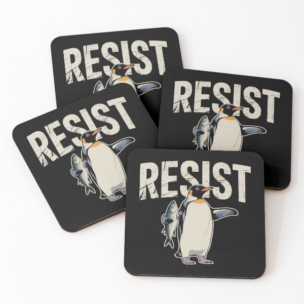 Item preview, Resist Penguins Activism Graphic We Stand With Penguins designed and sold by Alluka Brand.