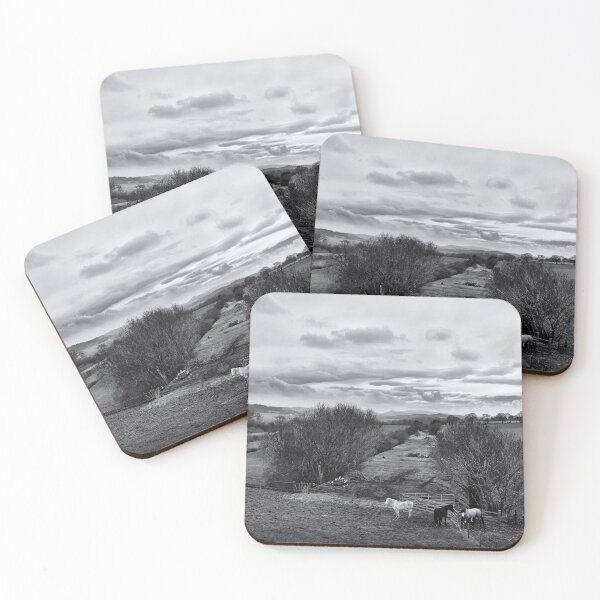 Item preview, Horses near an old railway line at Hassendean, Scottish Borders designed and sold by Richard Flint.