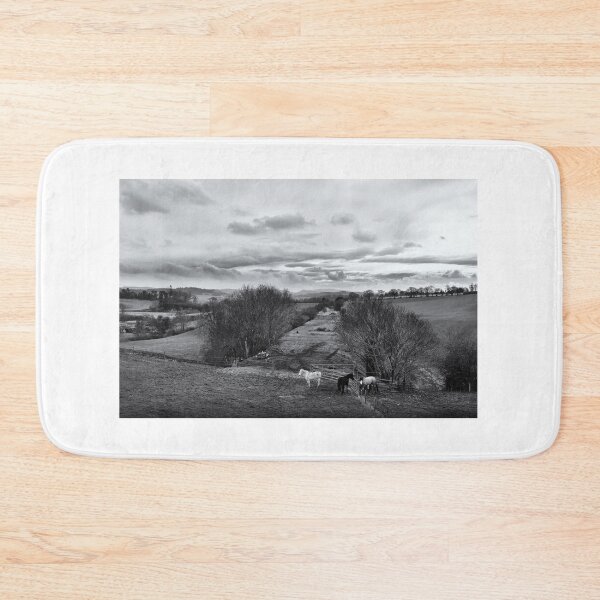Item preview, Horses near an old railway line at Hassendean, Scottish Borders designed and sold by Richard Flint.
