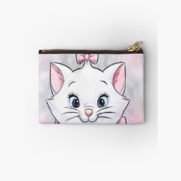 Item preview, “Kawaii Kitten with Blue Eyes – Cute Art with Pink Accessories for Home Decor and Fashion” designed and sold by GagaArtGallery.