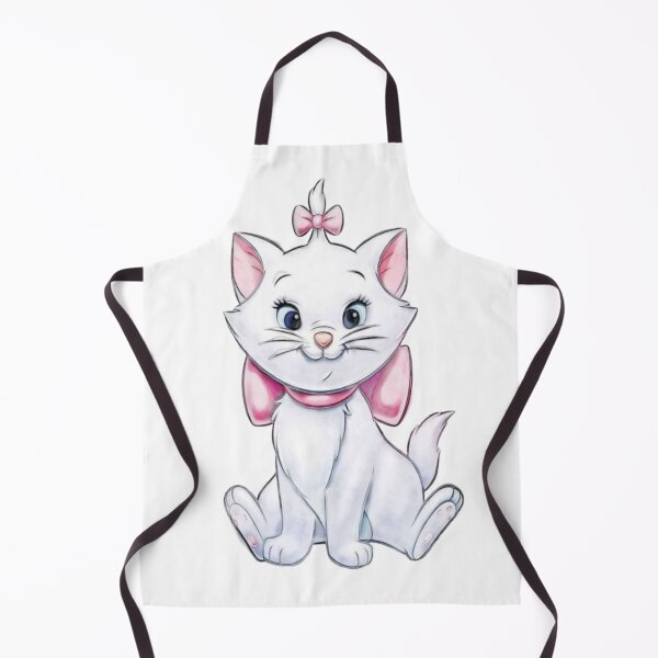 Item preview, “Kawaii Kitten with Blue Eyes – Cute Art with Pink Accessories for Home Decor and Fashion” designed and sold by GagaArtGallery.
