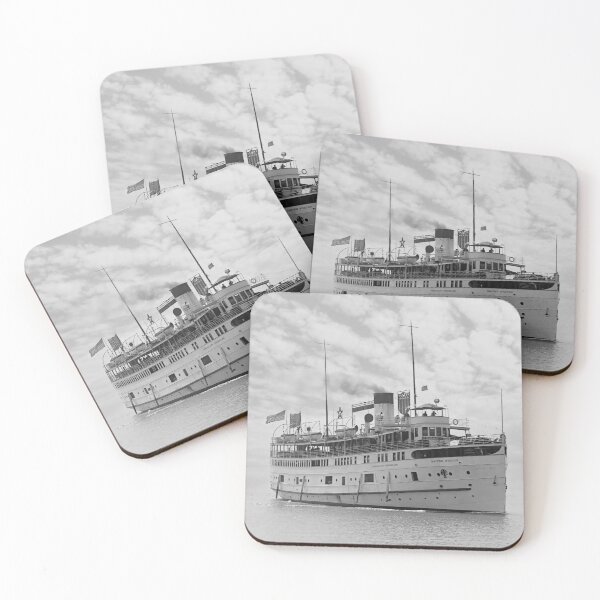 Item preview, Steamship United States – Elegant Great Lakes Passage, c.1900 designed and sold by Daniel Hagerman.
