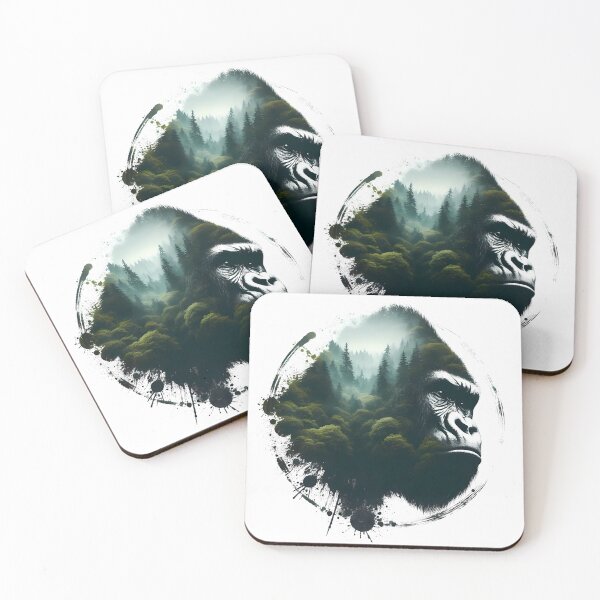 Item preview, Gorilla designed and sold by Vibranta Studio.