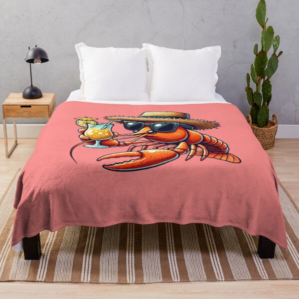 Item preview, Cool Lobster with Cocktail – Summer Vibes Beach Design designed and sold by Aredbox.