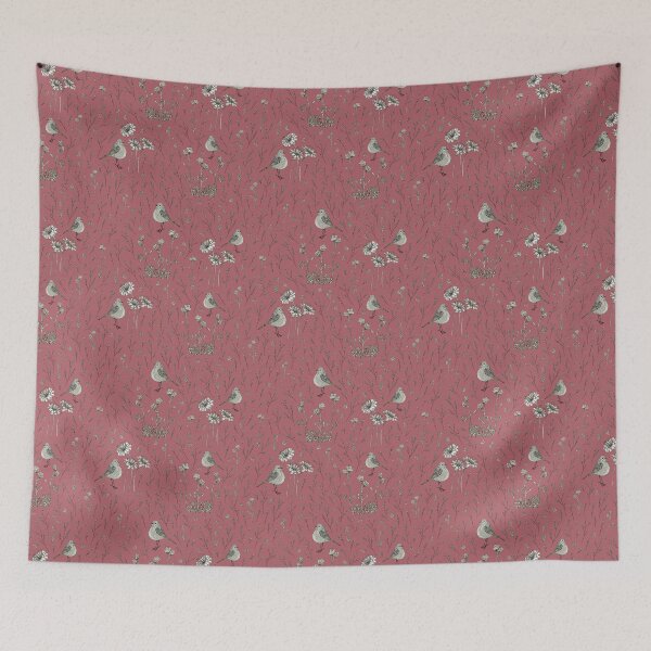 Item preview, Birds in the cherry forest designed and sold by cezidesign.