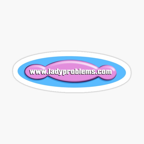 Aperçu de l'œuvre Le logo de la foule informatique Lady Problems créée et vendue par Lalia Designs.