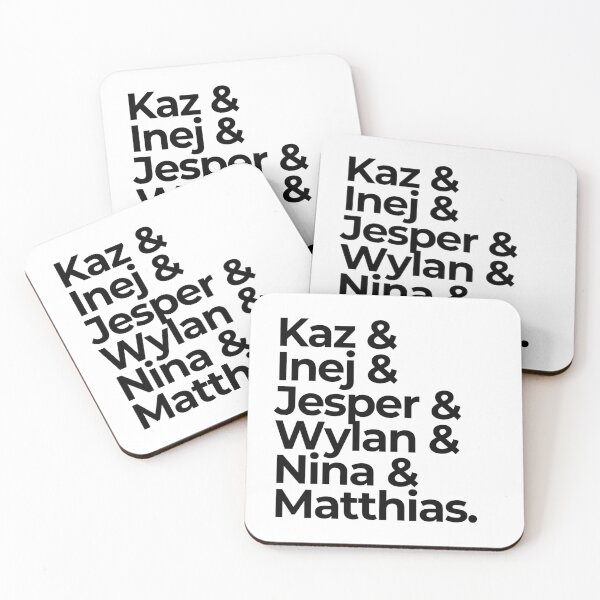 Item preview, Six of Crows Characters designed and sold by Bookish Delights.