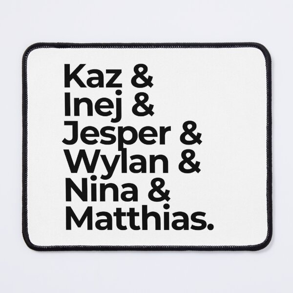 Item preview, Six of Crows Characters designed and sold by Bookish Delights.