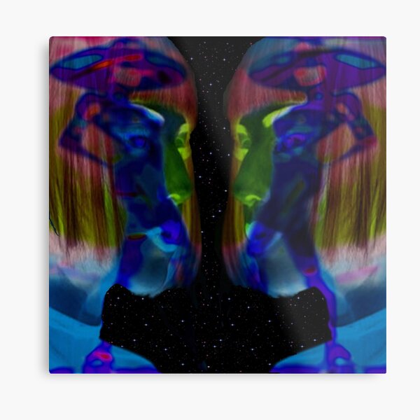 Confront Yourself to Know Yourself Metal Print