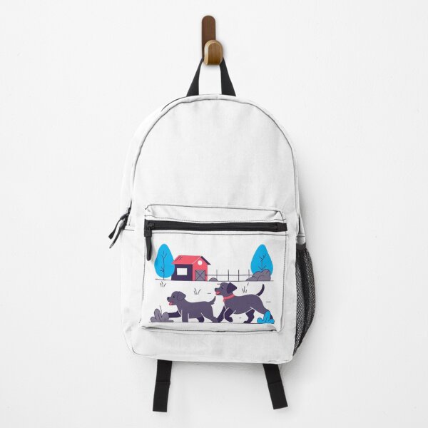 Item preview, Cute little dogs playing in the farm designed and sold by Merrylands Artshop.