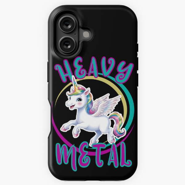 Aperçu de l'œuvre Licorne Heavy Metal créée et vendue par Domel Dirty Draft.